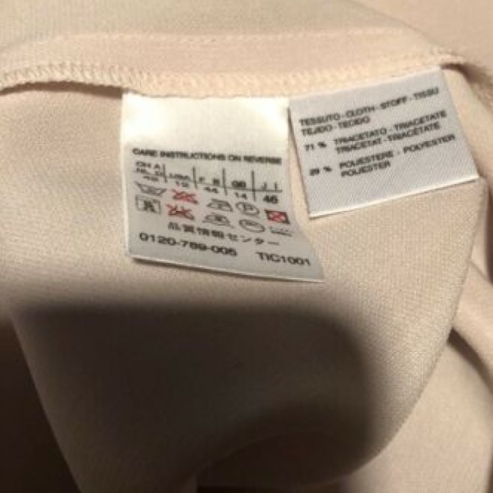 MaxMara Shirt Blouse Made In Italy Size US 12 - Picture 4 of 8